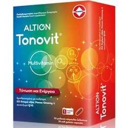 Altion Tonovit Πολυβιταμίνη για Ενέργεια & Ενίσχυση του Ανοσοποιητικού 30 κάψουλες ALTION Ανοσοποιητικό