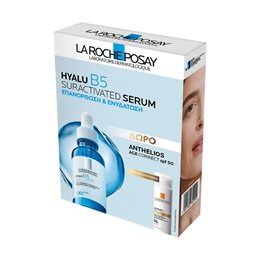 La Roche-Posay Promo Hyalu B5 Suractivated Serum 30ml & ΔΩΡΟ Anthelios Age Correct 15ml   Πακέτα