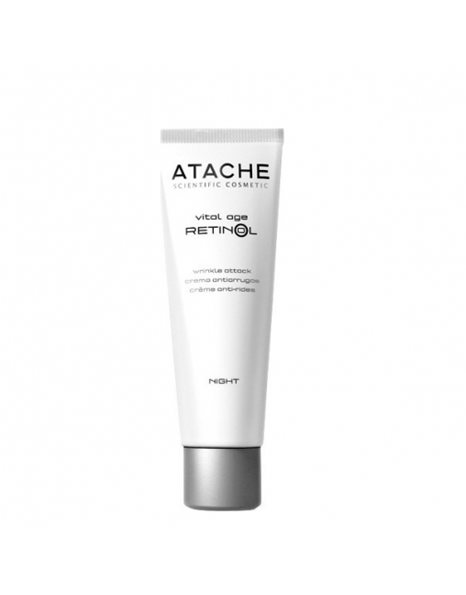 Atache Vital Age Retinol Wrinkle Attach Night Cream Αντιρυτιδική Κρέμα Νυκτός, 50ml