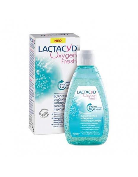 Lactacyd Oxygen Fresh Αναζωογονητικό Καθαριστικό Ευαίσθητης Περιοχής,200ml