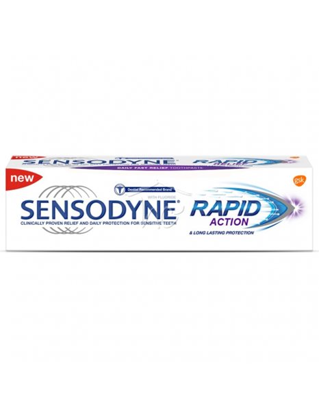 Sensodyne Rapid Action Οδοντόκρεμα για τα Ευαίσθητα Δόντια 75ml