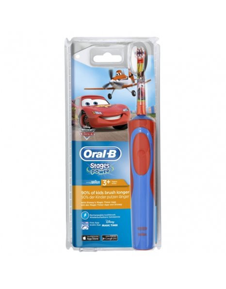 ORAL B Vitality Kids Ηλεκτρική Οδοντόβουρτσα Cars για Παιδία 3+ ετών,1τμχ