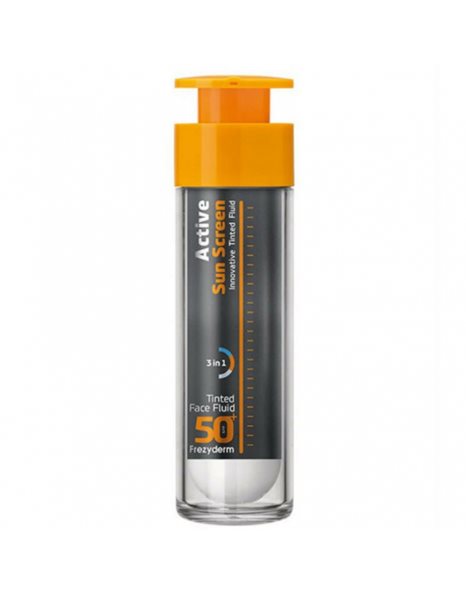 Frezyderm Active Sun Screen Innovative Tinted Fluid SPF50 50ml