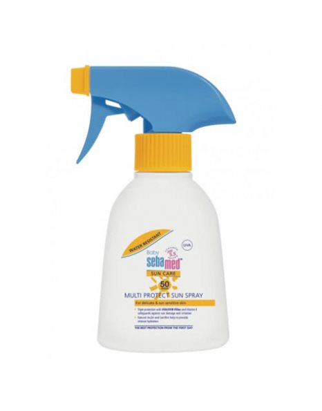 SEBAMED Baby Sun Spray Spf50 200ml Αντηλιακό Γαλάκτωμα Για Βρέφη Και Παιδιά