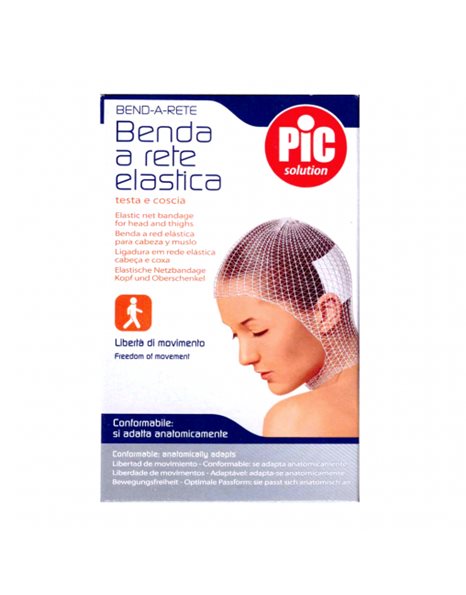 Pic Solution Bend-A-Rete Ελαστικός Δικτυωτός Επίδεσμος για το Κεφάλι και το Γοφό 1Τμχ.