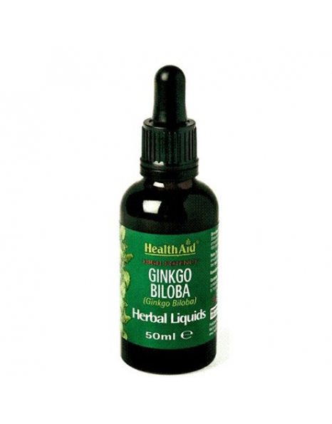 Health Aid σταγόνες Ginkgo Biloba 5000mg 50ml για κυκλοφορικό&καλή μνήμη και συγκέντρωση