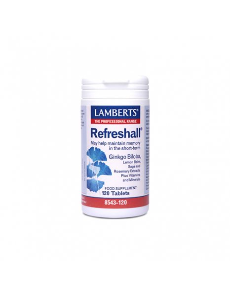 Lamberts Refreshall 120tabs - Ενίσχυση μνήμης, πνευματικής κατάστασης