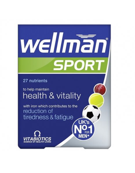 Vitabiotics Wellman Sport 30 ταμπλέτες