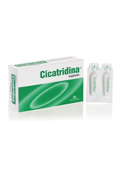 Cicatridina Supposte |Ορθικά Υπόθετα για Επούλωση του Βλεννογόνου | 10 x 2gr