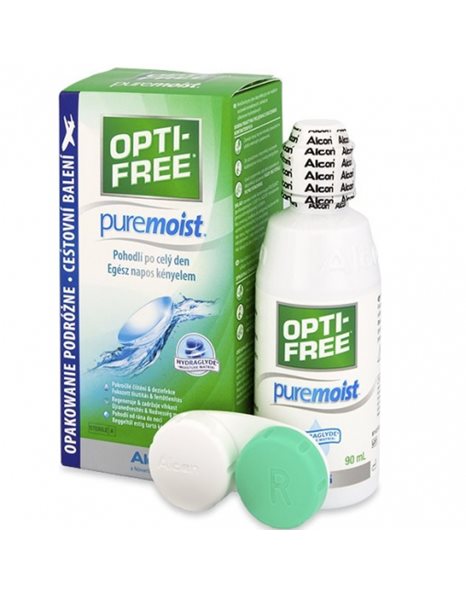 Alcon Opti-Free Pure Moist Υγρό Φακών Επαφής 90ml