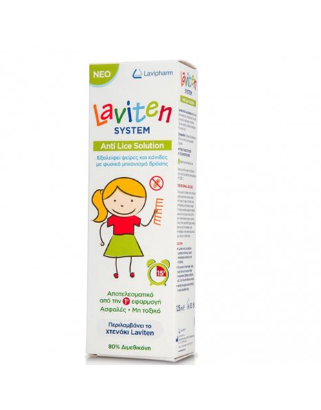Lavipharm System Anti Lice Solution 125ml