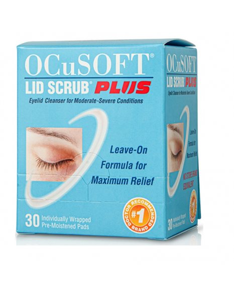 Ocusoft Eyelid Cleanser Pads Πανάκια Καθαρισμού Βλεφάρων 30τμχ