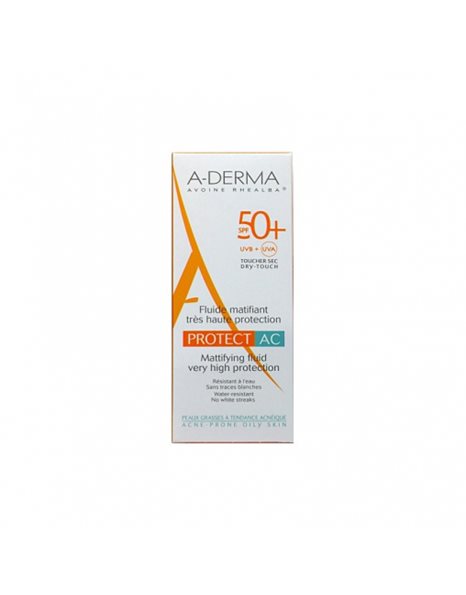 A-Derma Mattifying Fluid Protect AC SPF50+ 40ml