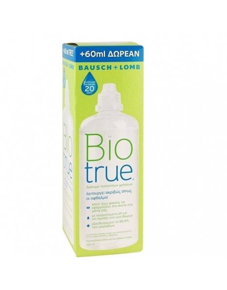 Bausch & Lomb Biotrue Υγρό Φακών Επαφής 360ml