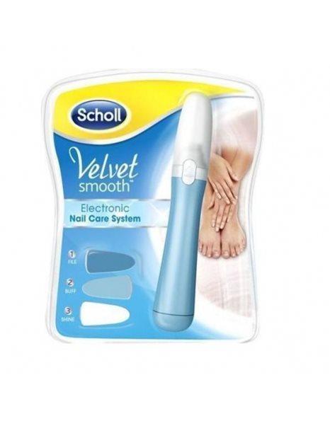 Scholl Velvet Smooth Electronic Nail Care System Ηλεκτρική Λίμα Ποδιών