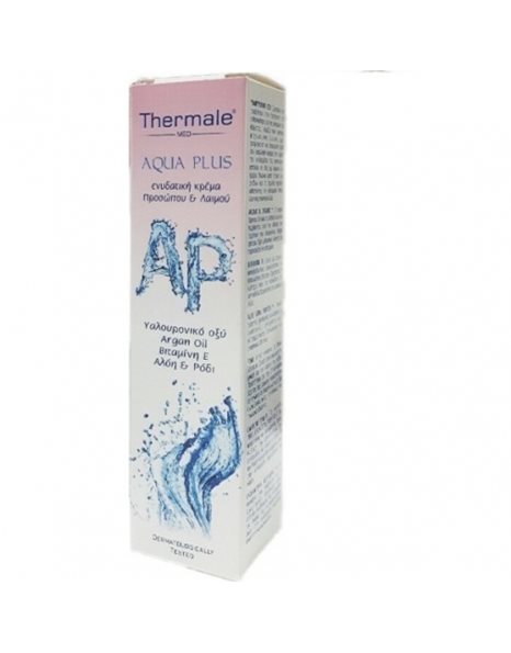 Thermale Med Aqua Plus Ενυδατική Κρέμα για Πρόσωπο Λαιμό και Μάτια 75ml