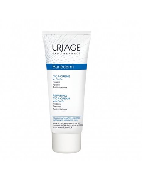 Uriage Bariederm Cica Cream with Cu-Zn 100ml