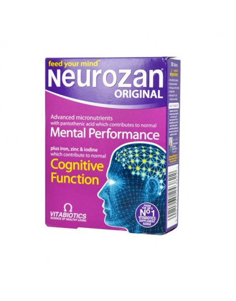 Neurozan, Σύνθεση Θρεπτικών Συστατικών για την Υγεία του Εγκεφάλου 30caps
