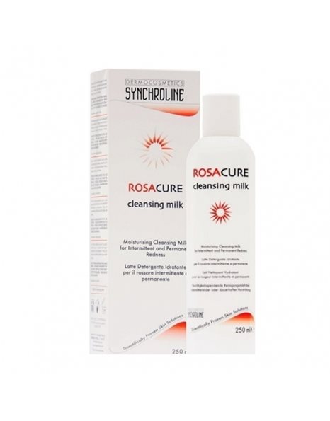 Synchroline Rosacure Cleansing Milk, Γαλάκτωμα Καθαρισμού Προσώπου & Ματιών, 200ml
