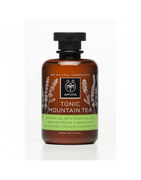 Apivita Tonic Mountain Tea Αφρόλουτρο 300ml