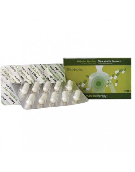 Pharmaq Mastiha Therapy Κάψουλες Μαστίχας Χίου Για Την Αντιμετώπιση Δυσπεψίας 30caps