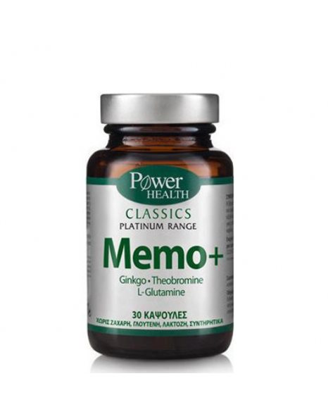POWER HEALTH CLASSICS PLATINUM-MEMO PLUS 30CAPS