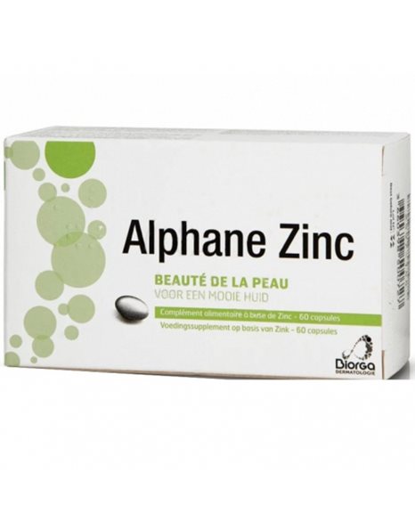 Biorga Alphane Zinc Συμπλήρωμα Διατροφής με Ψευδάργυρο, 60caps