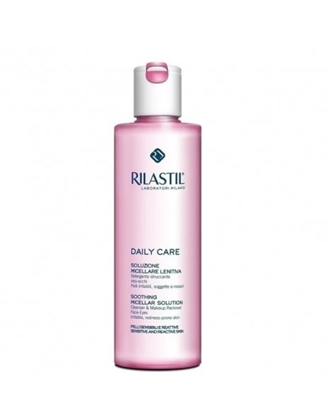 Rilastil Daily Care Soothing Micellar Solution Καταπραϋντικό Καθαριστικό Ντεμακιγιάζ 250ml