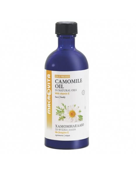Macrovita Χαμομηλέλαιο σε φυσικά λάδια για Πρόσωπο & Σώμα Camomile Oil, 100gr