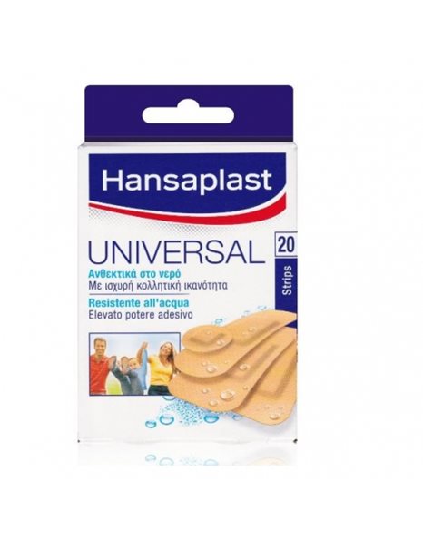 Hansaplast Universal Επιθέματα Αδιάβροχα Στο Νερό 20τμχ