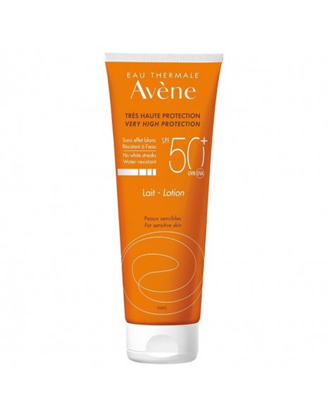 Avene Lait Αντηλιακό Γαλάκτωμα Για Ευαίσθητες Επιδερμίδες SPF50+ 250 ml