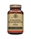 SOLGAR CALCIUM-MAGNESIUM-ZINC 100TABS