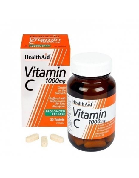 HEALTH AID VITΑΜΙΝ C 1000MG PROLONGED RELEASE 30TABS