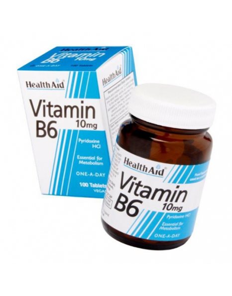 Health Aid B6 Vitamin 100mg 90 ταμπλέτες