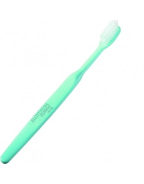 Elgydium Toothbrush Clinic 25/100 Μέτρια κλινική οδοντόβουρτσα Σε Πράσινο Χρώμα 1τμχ.
