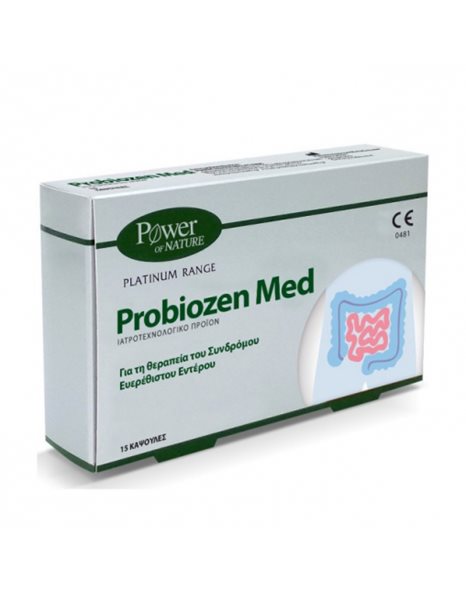 Power Health Platinum Probiozen Med Για Το Ευερέθιστο Έντερο 15 Κάψουλες