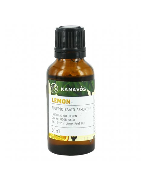 Kanavos Essential Oil Αιθέριο Έλαιο Λεμόνι 30ml