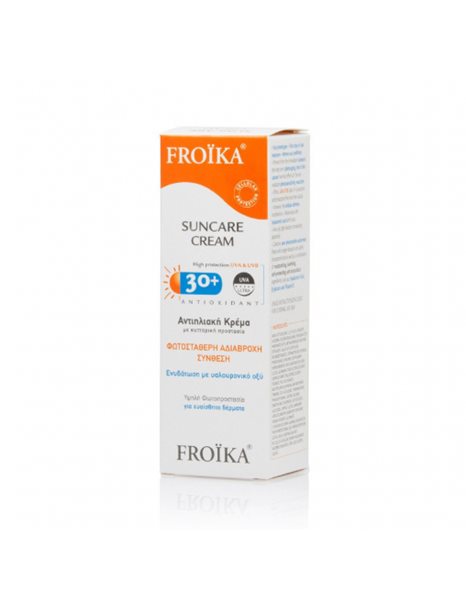 Froika Sun Care Cream SPF 30 - Λιπαρές Επιδερμίδες, 50ml
