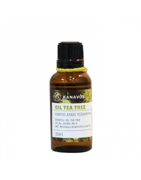 Kanavos Essential Oil Αιθέριο Έλαιο Tea Tree 30ml
