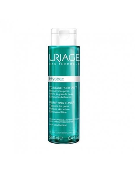 Uriage Hyseac Purifying Toner Μειώνει τη Γυαλάδα, Εξυγιαίνει & Συσφίγγει τους Πόρους, Ιδανικό για Δέρμα με Ακμή, 250ml