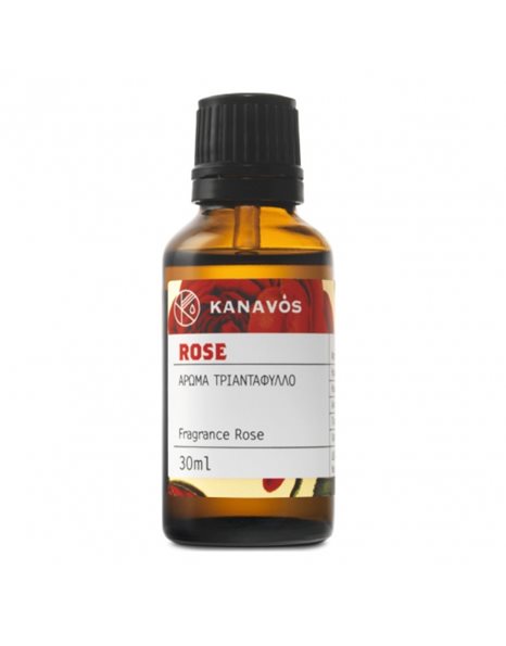 Kanavos Essential Oil Αιθέριο Έλαιο Τριαντάφυλλου 30ml