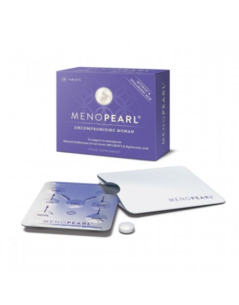 Fertilland Menopearl για την υποστήριξη των γυναικών κατά την εμμηνόπαυση 28tabs