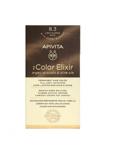 Apivita My Color Elixir 8.3 Ξανθό Ανοιχτό Χρυσό 125ml