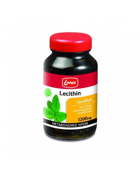 LANES LECITHIN 1200MG 75TABS RED