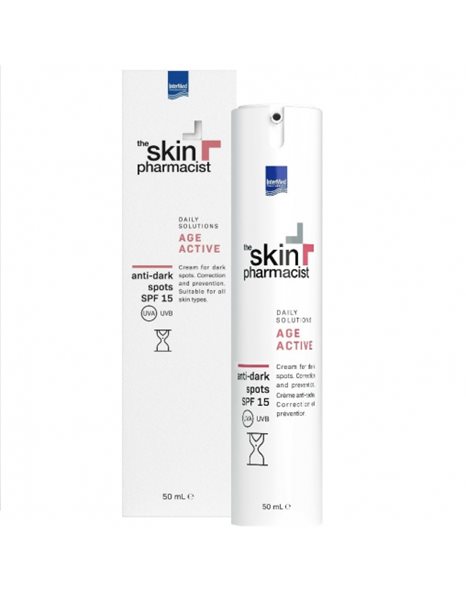 Intermed The Skin Pharmacist Age Active Anti-dark Spots SPF 15 Κρέμα για τις Δυσχρωμίες και τις Πανάδες 50ml