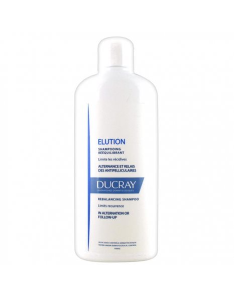 Ducray Ducray Elution Shampoo Σαμπουάν Εξισορρόπησης για Εύθραυστο Τριχωτό της Κεφαλής, 400ml