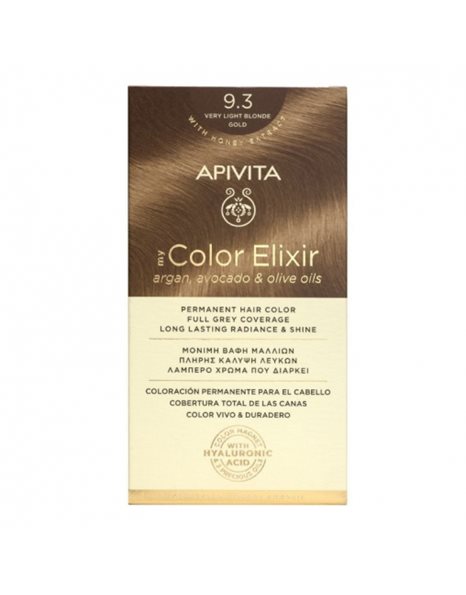 Apivita My Color Elixir 9.3 Ξανθό Πολύ Ανοιχτό Χρυσό 125ml