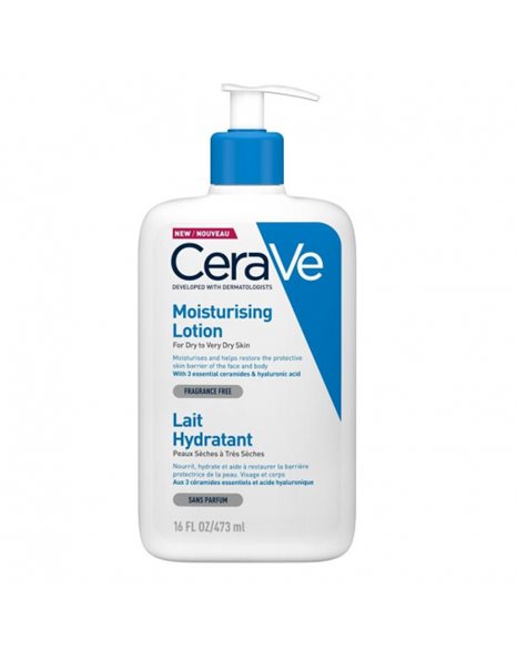 CeraVe Moisturising Lotion for Dry to Very Dry Skin Ενυδατικό Γαλάκτωμα για Ξηρό έως Πολύ Ξηρό Δέρμα 473ml