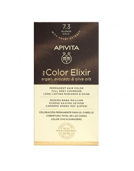 Apivita My Color Elixir 7.3 Ξανθό Χρυσό,125ml