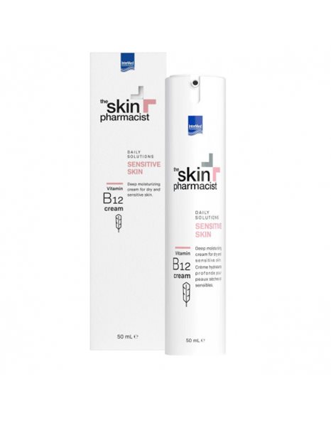 Intermed The Skin Pharmacist Sensitive Skin B12 Cream Κρέμα Βαθιάς Ενυδάτωσης για Πολύ Ξηρό και Ευαίσθητο Δέρμα 50ml